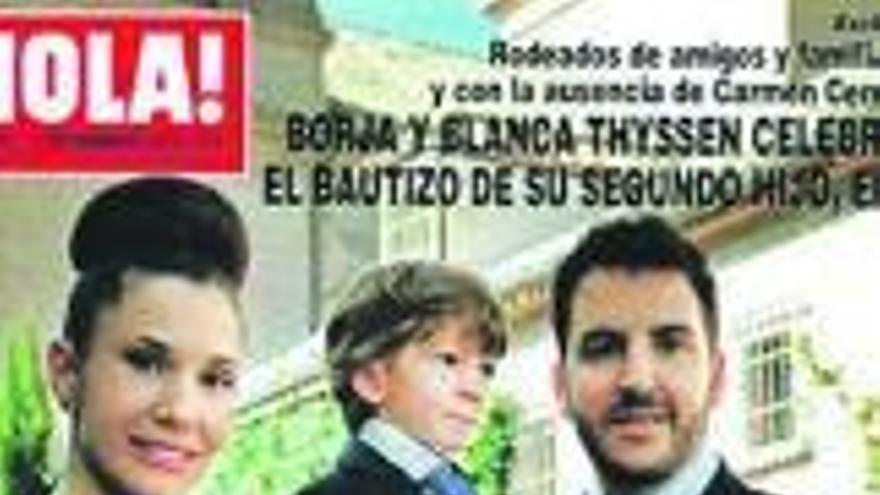 Portada del bautizo.