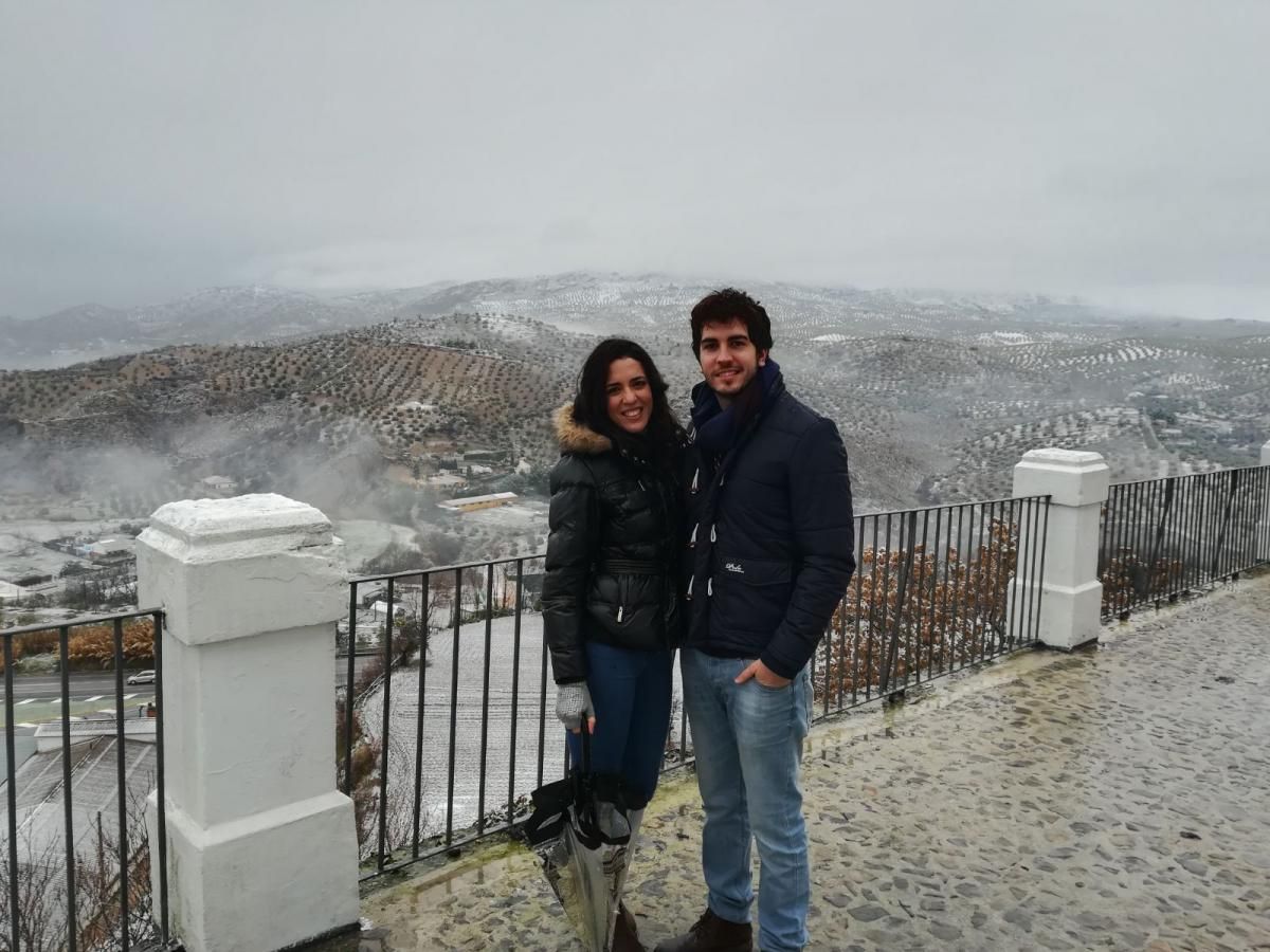 Nieva en la provincia de Córdoba, las fotos de los lectores