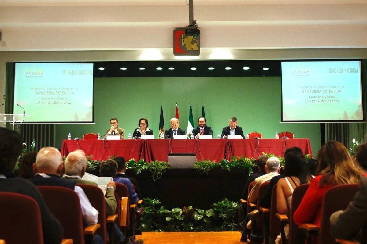 Apertura del congreso sobre ganadería extensiva de Córdoba.