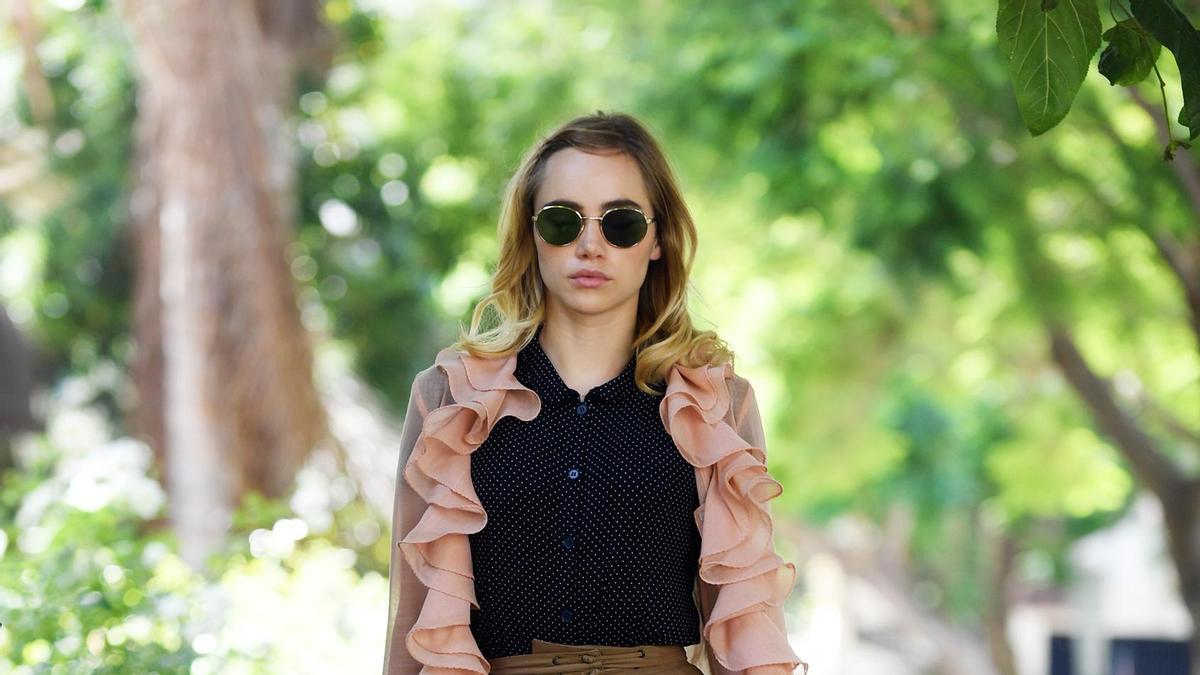 El look vintage de Suki Waterhouse