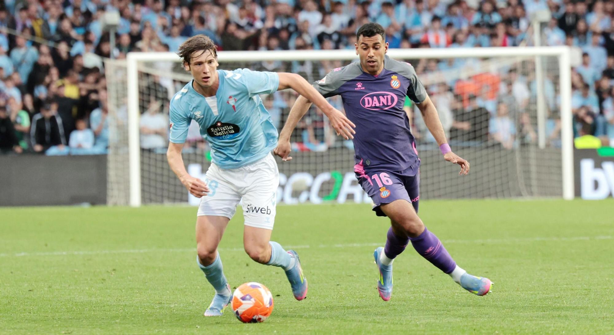 Las mejores imágenes del Celta - Espanyol