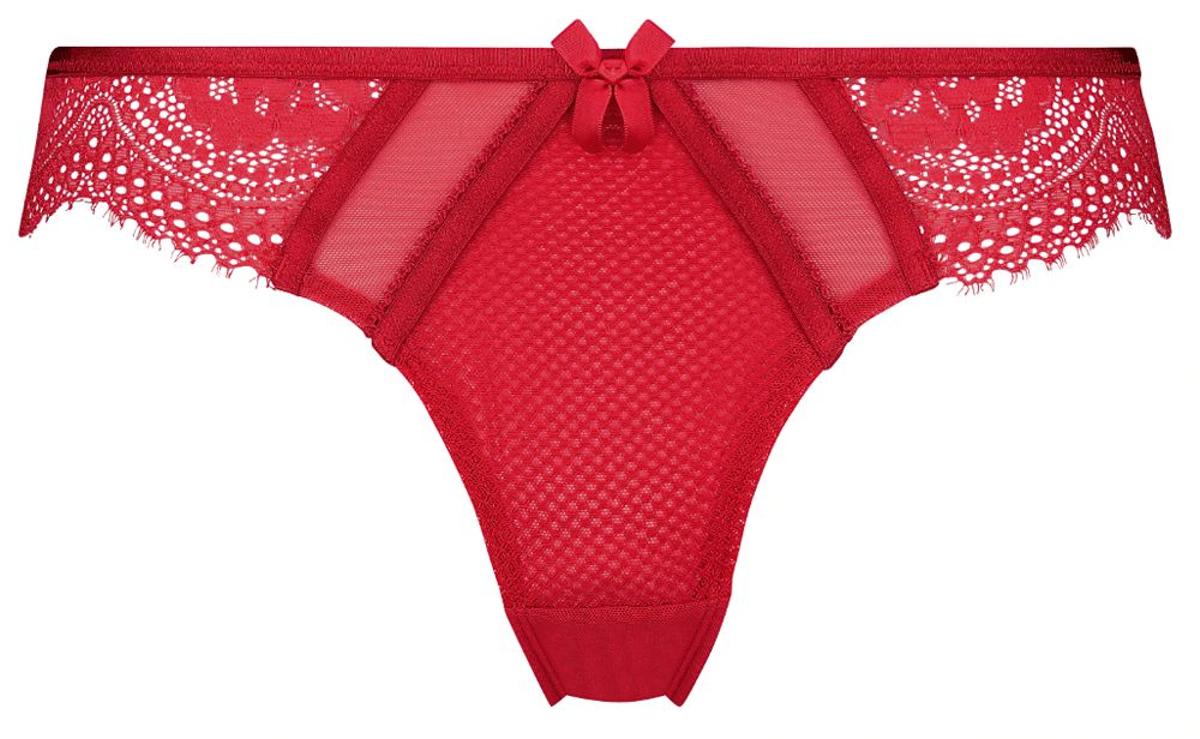 Braguitas rojas de Hunkemöller (precio: 17,99 euros)