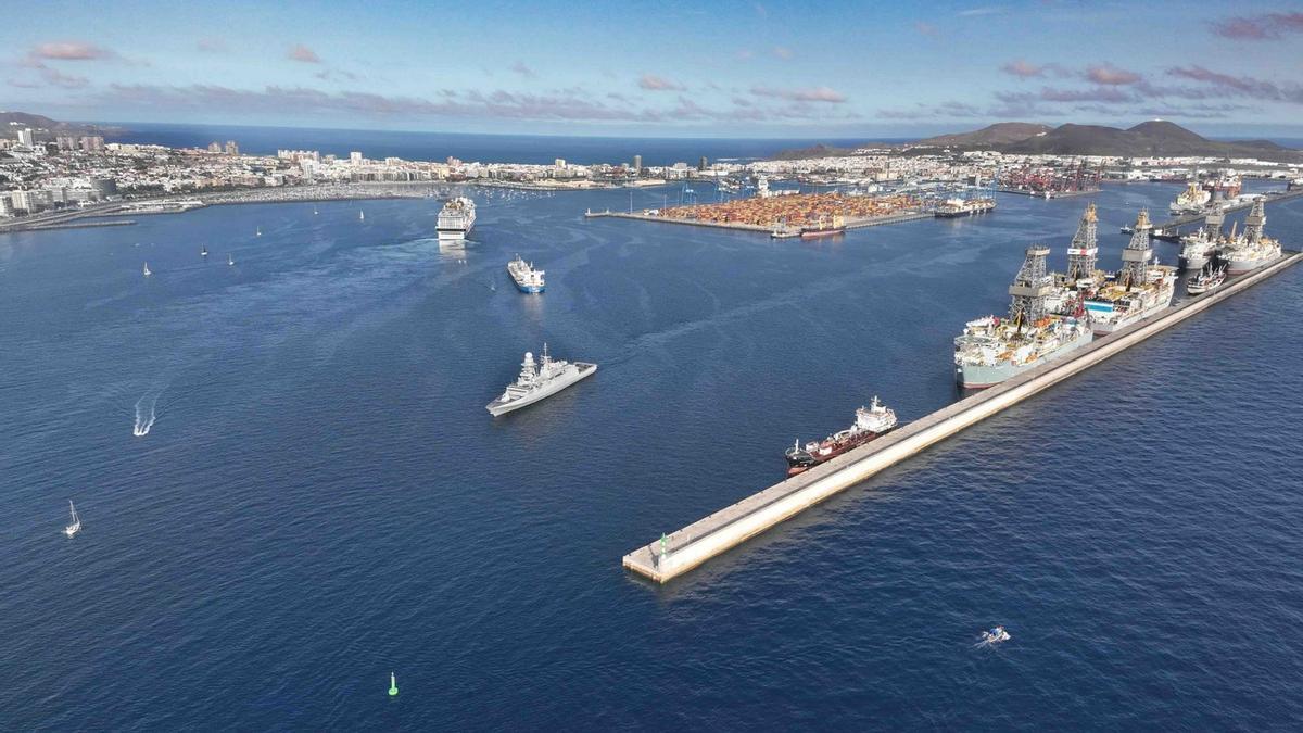 Puertos de Las Palmas crece un 2,15%.