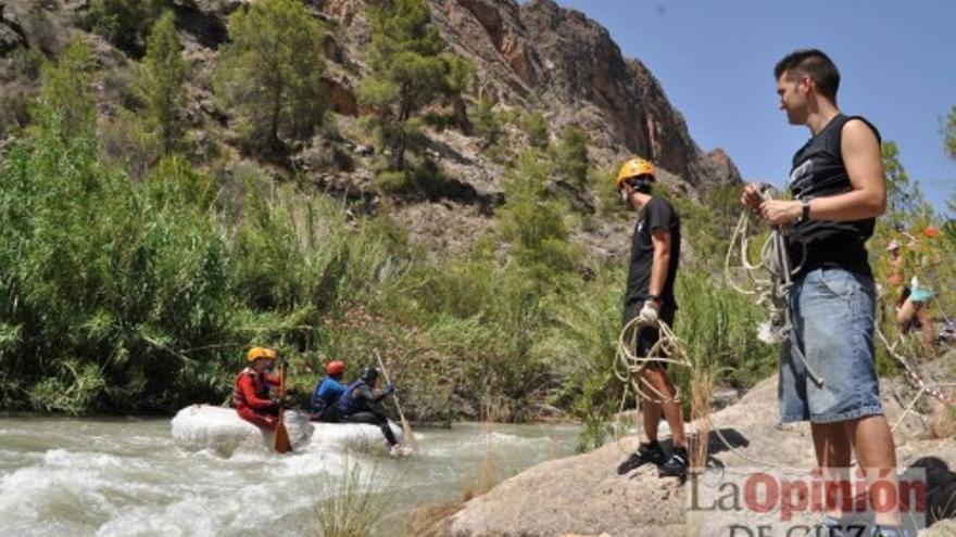 Descenso del cañon de Almadenes