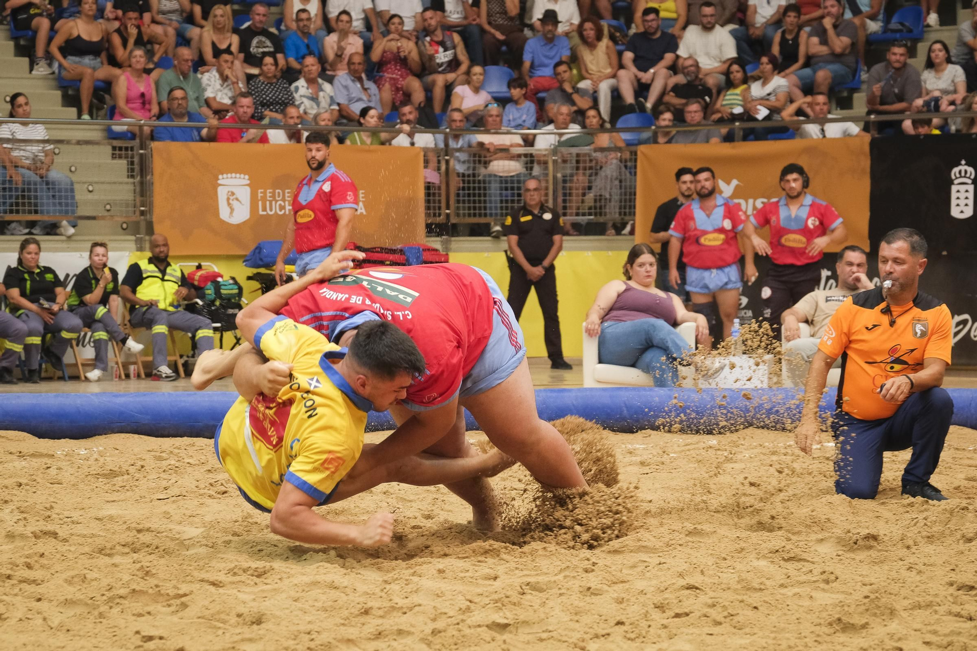 Final del torneo DISA Gobierno de Canarias de Lucha