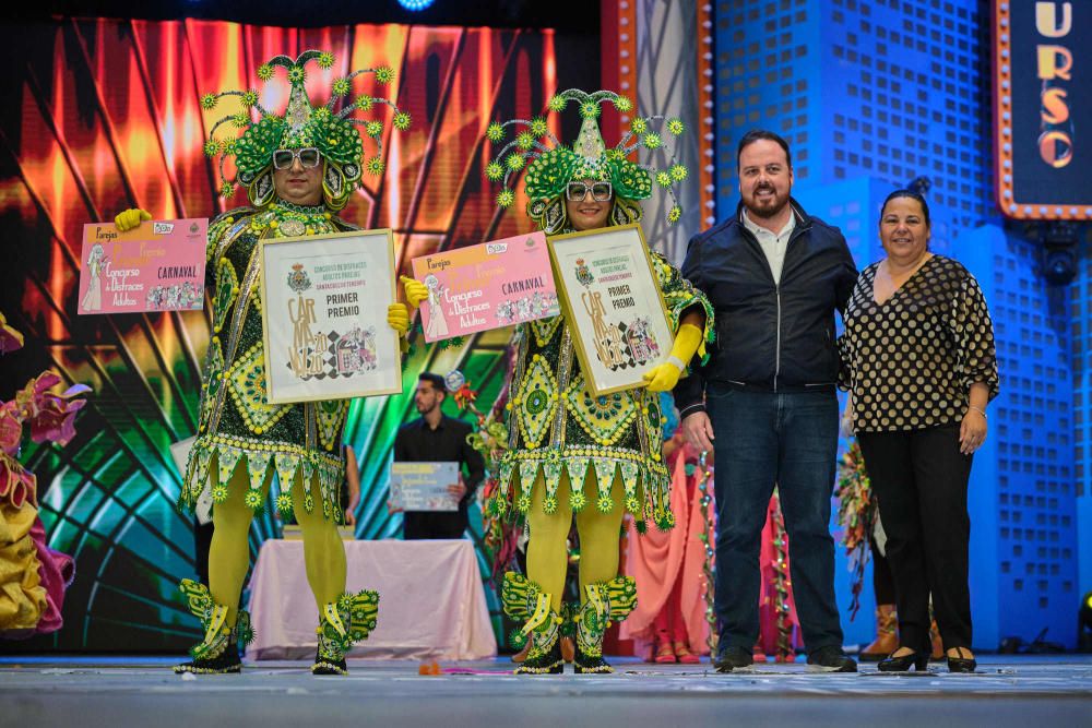 Fotos de los ganadores y de todos los participantes en el Concurso de Disfraces del Carnaval de Santa Cruz de Tenerife.  | 16/02/2020 | Fotógrafo: Andrés Gutiérrez Taberne