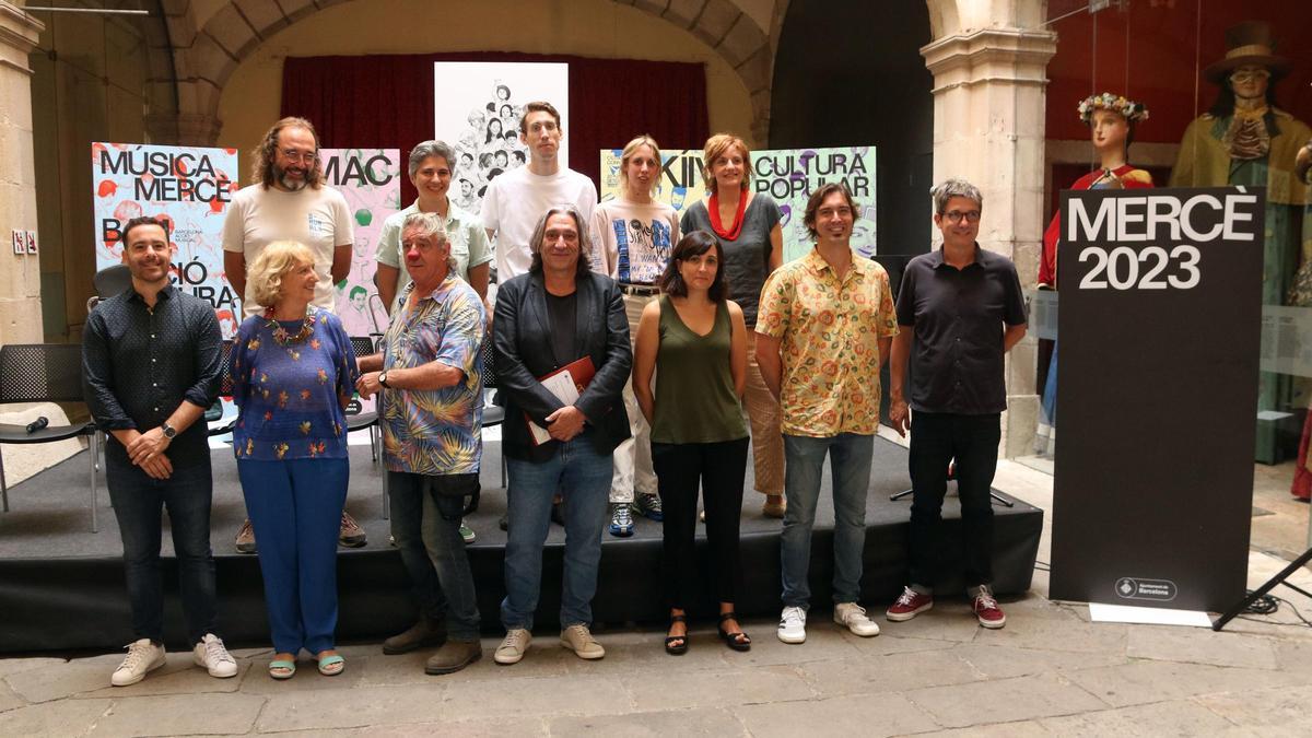 Acto de presentación de la programación de la Mercè 2023