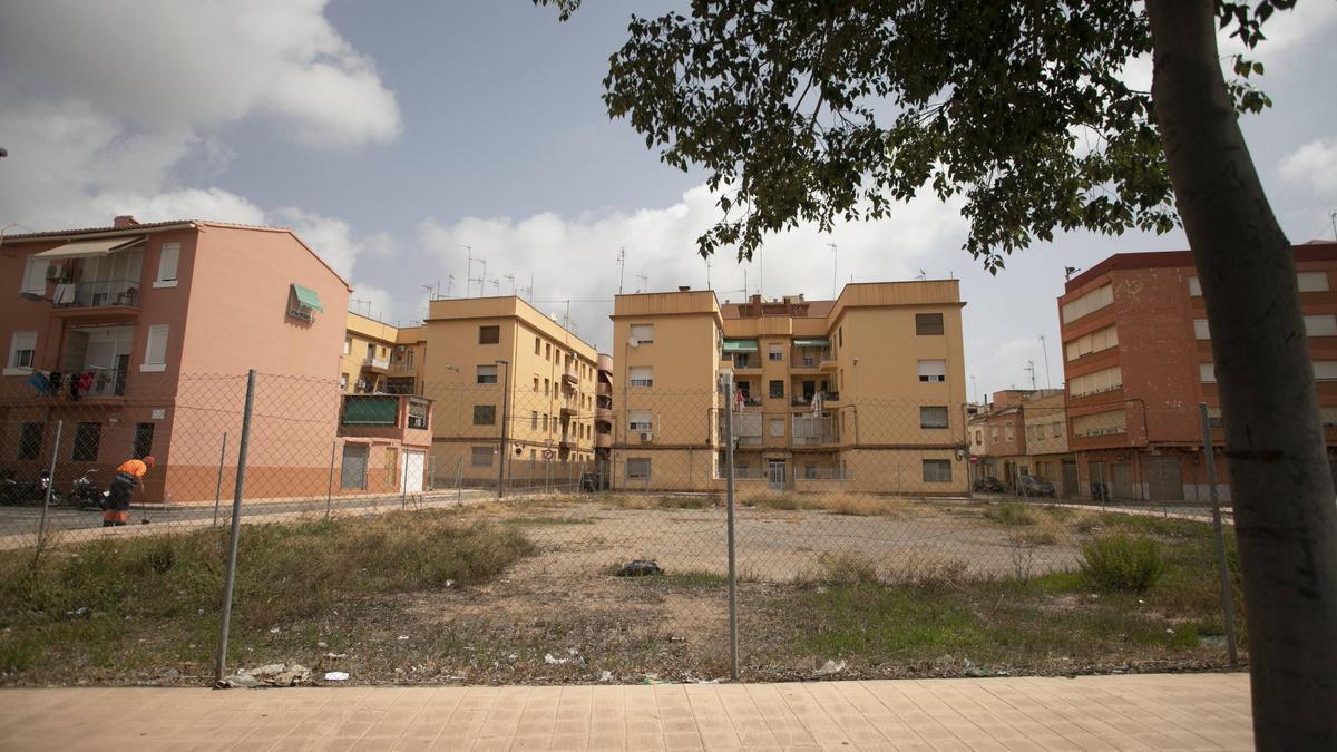 Parcela del Port en la que se construirán 55 VPP.