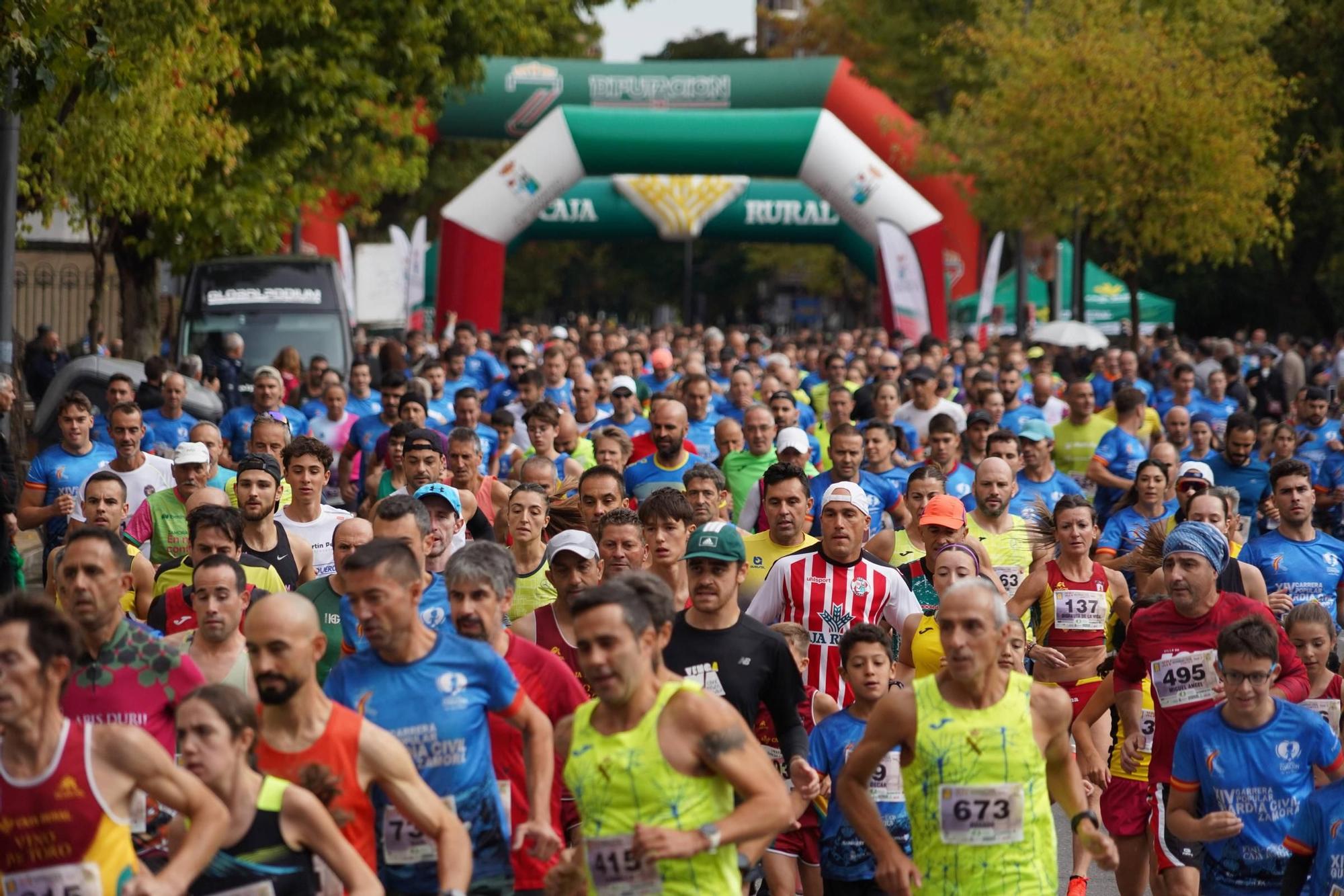 GAALERÍA | La Carrera de la Guardia Civil de Zamora ya tiene nuevos ganadores
