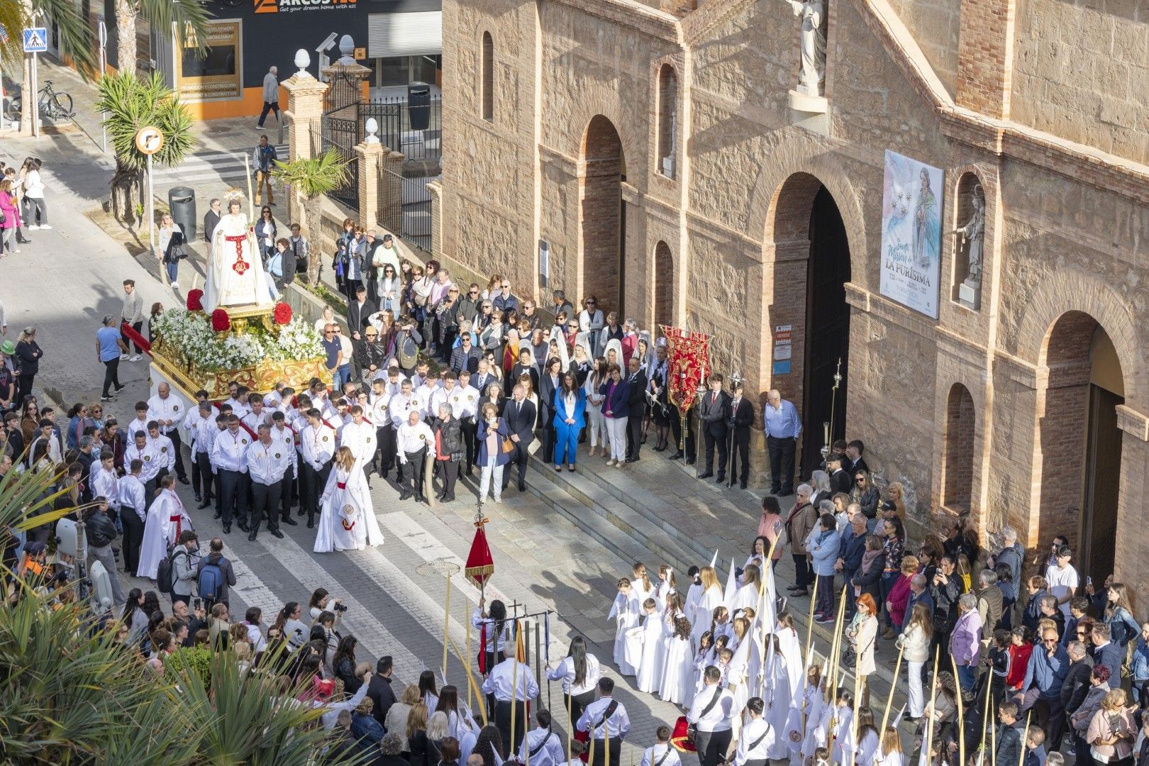 Las imágenes de la procesión del Encuentro del Domingo de Resurrección en Torrevieja