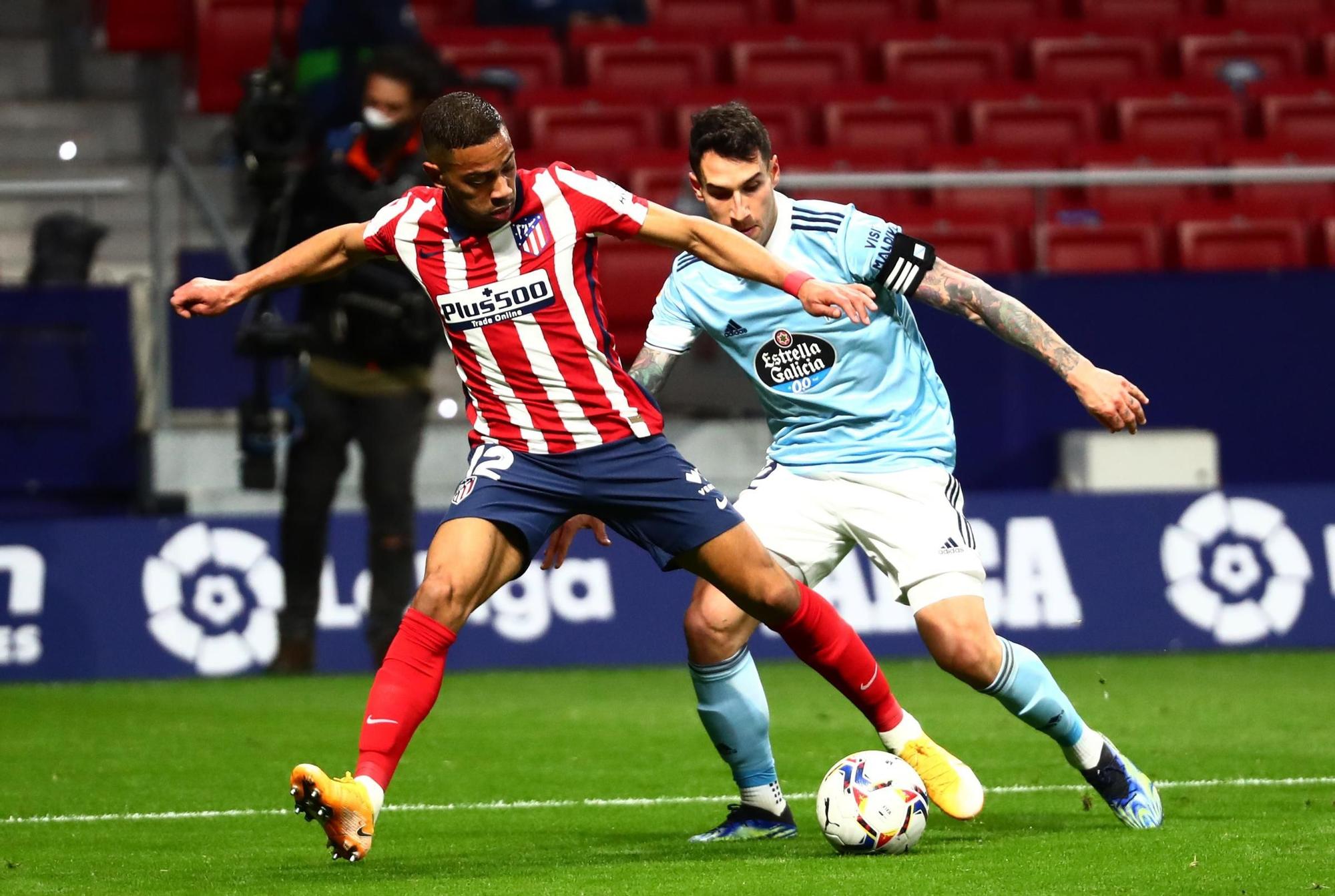 Las fotos del Atlético de Madrid - Celta en el Metropolitano