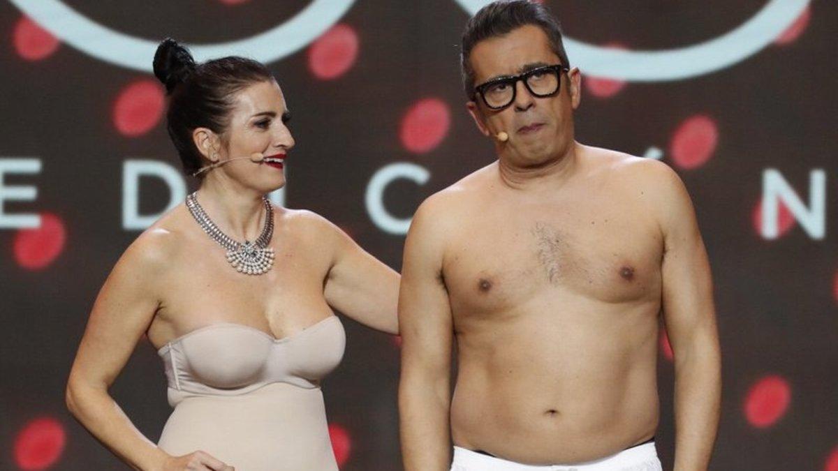 Silvia Abril y Andreu Buenafuente acaban desnudos en la gala de los Premios Goya