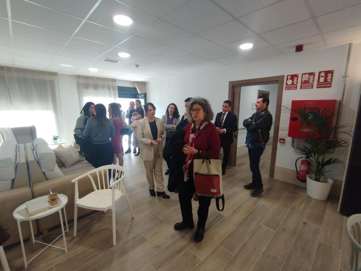 La visita a las instalaciones.