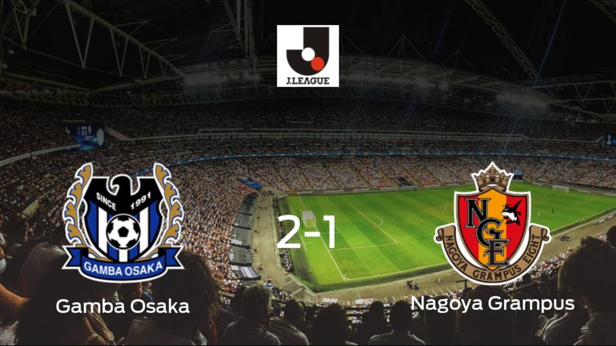 Victoria del Gamba Osaka por 2-1 frente al Nagoya Grampus