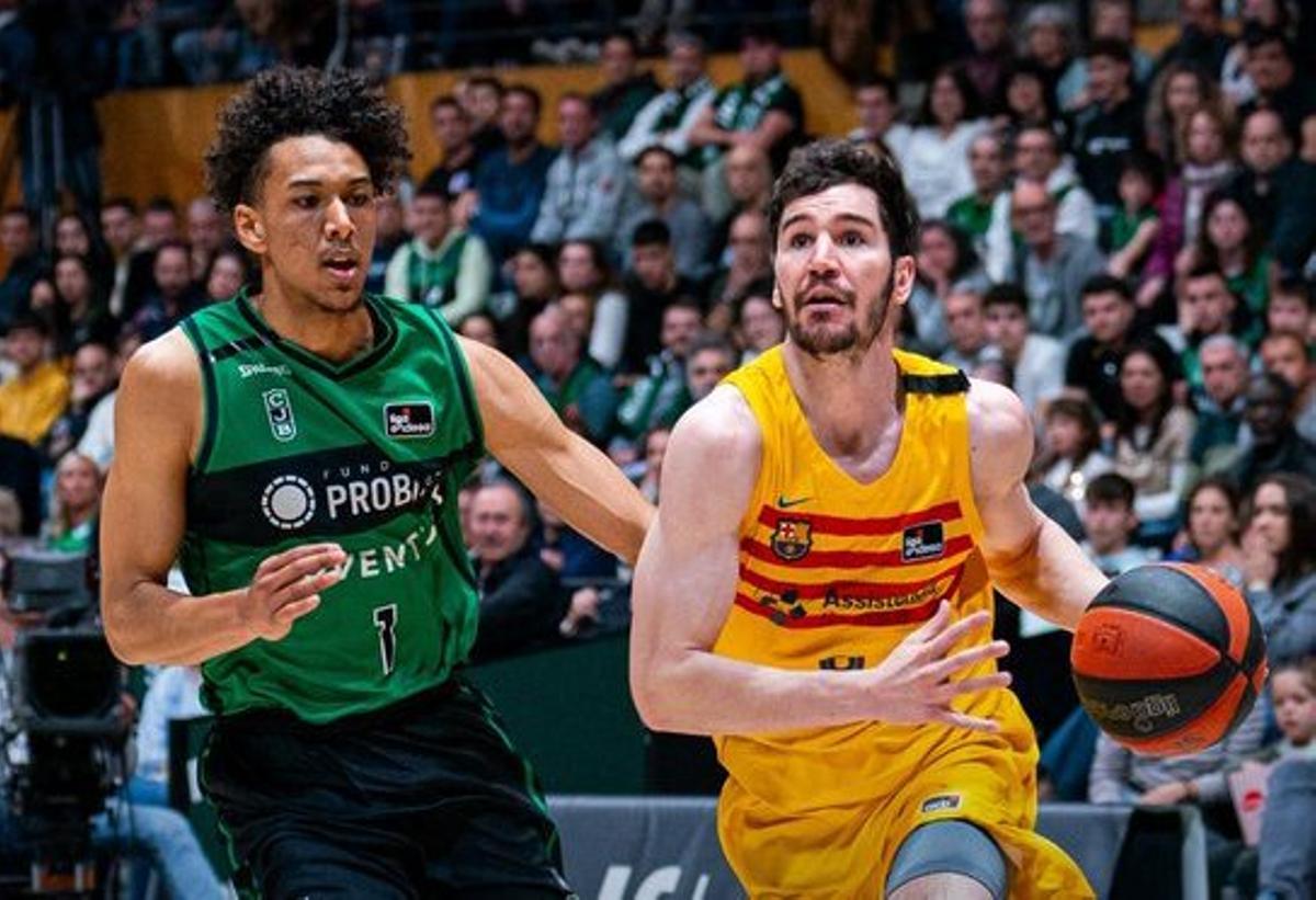 Brizuela impulsó la victoria del Barça en el Olímpic