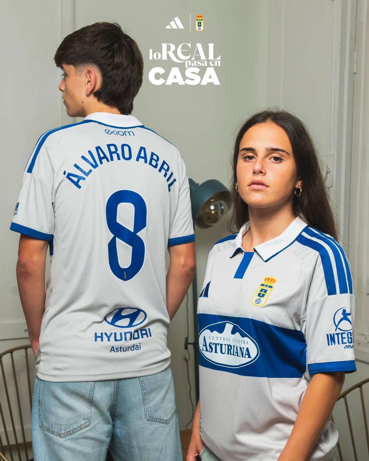 EN IMÁGENES: Las nuevas camisetas del Real Oviedo para la temporada 2026/27
