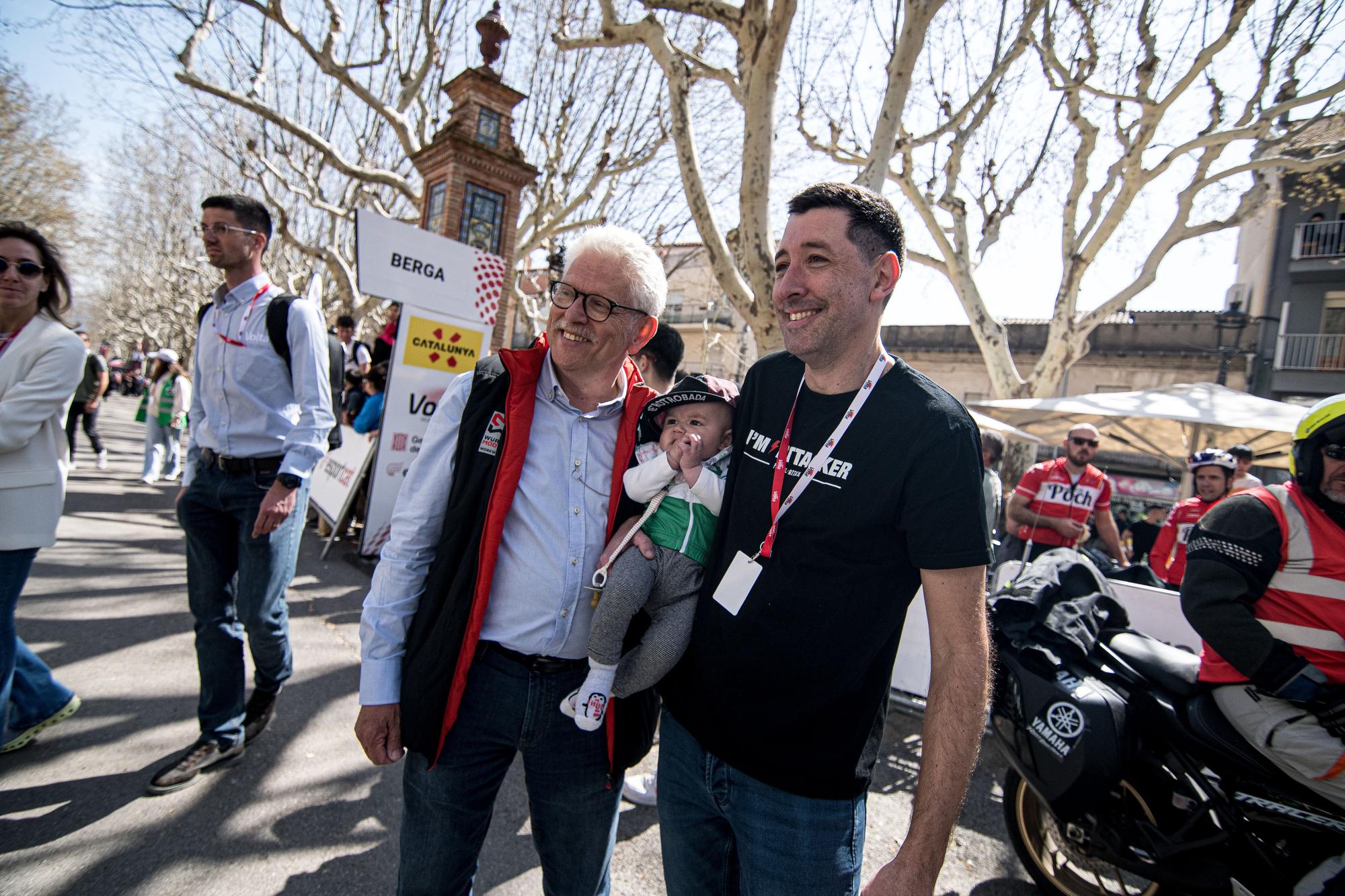 BERGA . PASSEIG DE LA INDUSTRIA . LA VOLTA CATALUNYA . ETAPA 6 BERGA QUERALT