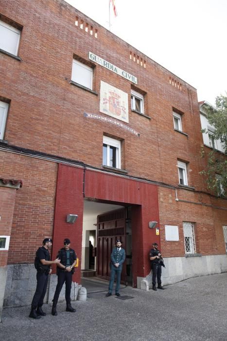 Diada de la Guàrdia Civil a Girona.