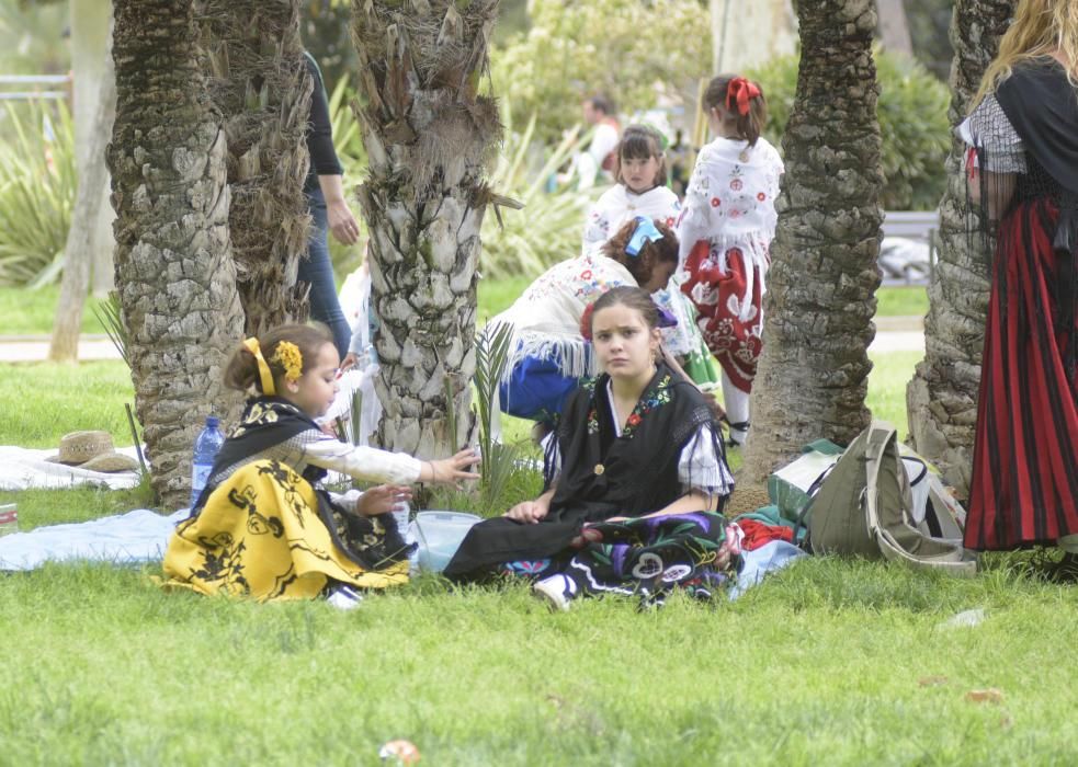 Ambiente en la plaza Mayor en el Bando