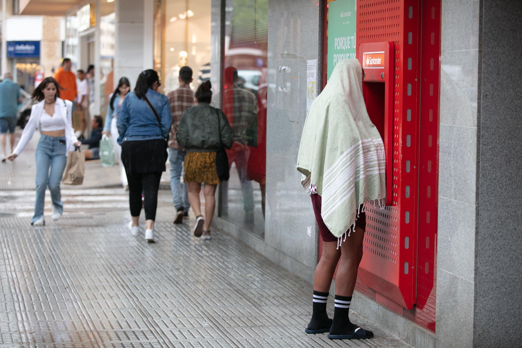 Las imágenes de la tromba de agua que cayó sobre Ibiza