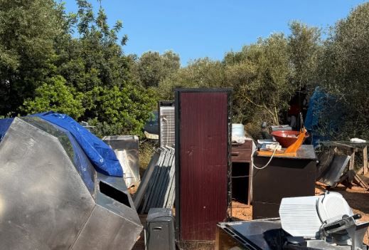 Galería: La Policía Local en el asentamiento de sa Joveria de Ibiza