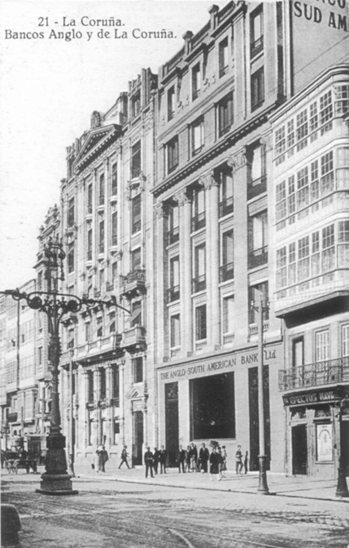 Fachada original del edificio del Cantón Pequeño.