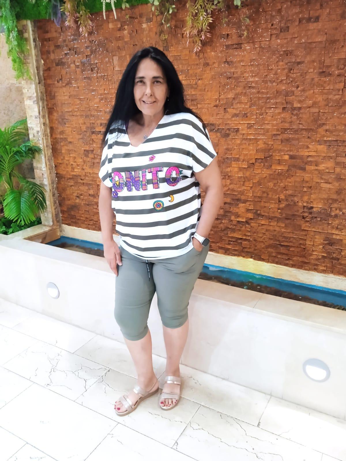 Rosa Leche, trasplantada de hígado hace tres meses.