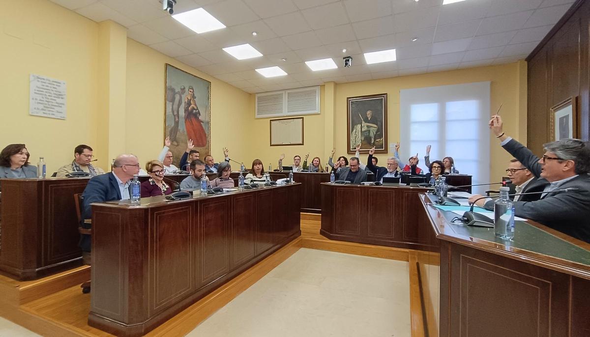 Pleno ordinario del mes de febrero celebrado en La Vila Joiosa.