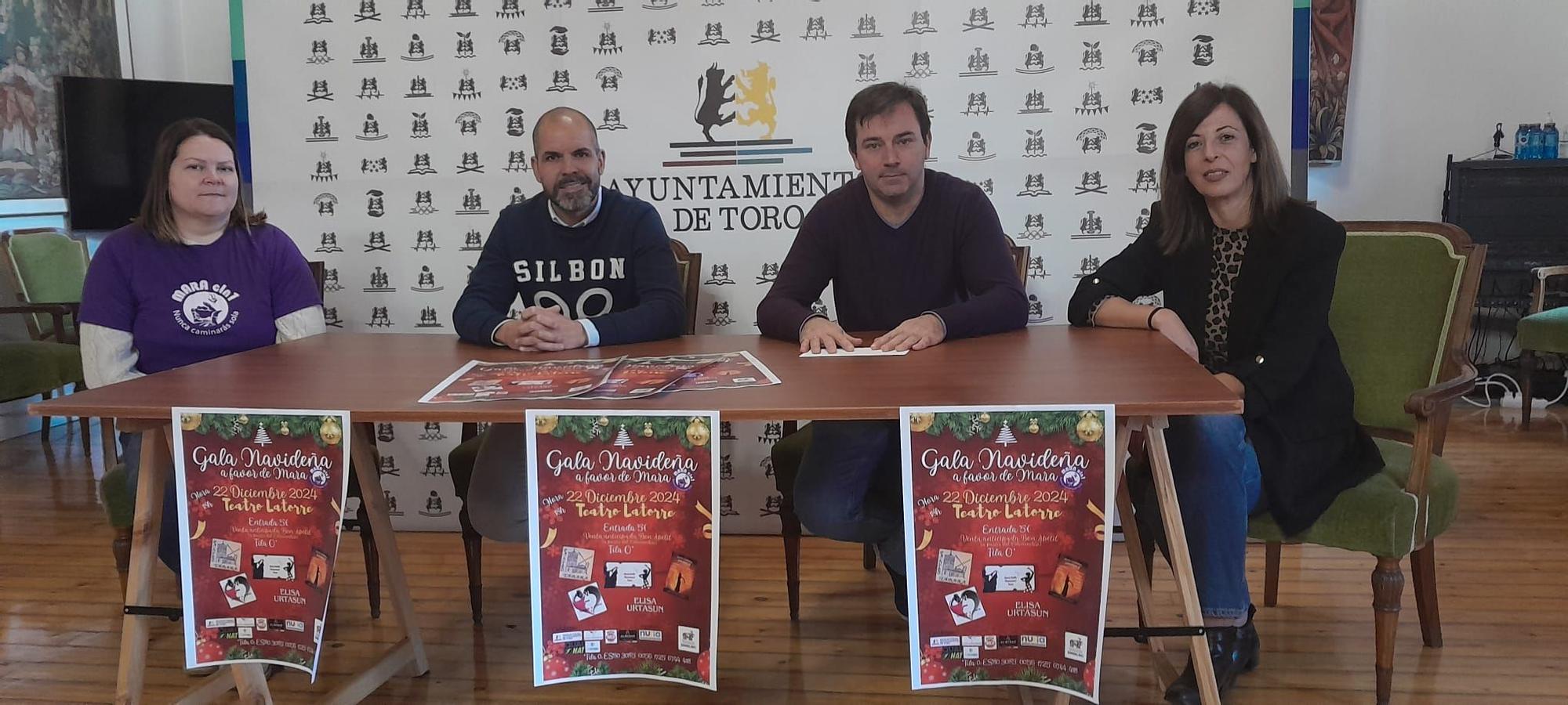 Rueda de prensa de presentación de la gala solidaria de "Bambalinas" a favor de Mara.