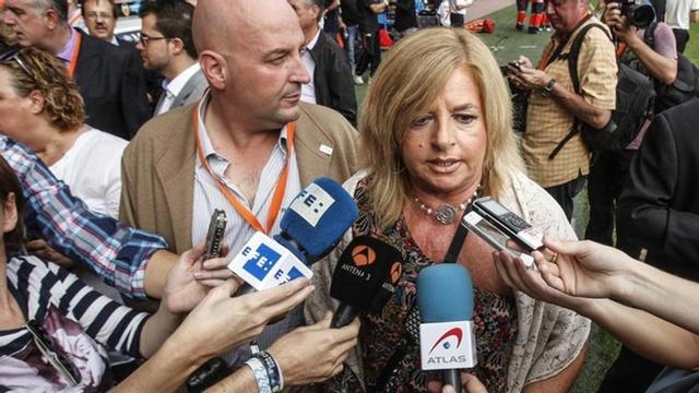 La presidenta de la asociación de víctimas Covite, Consuelo Ordóñez.