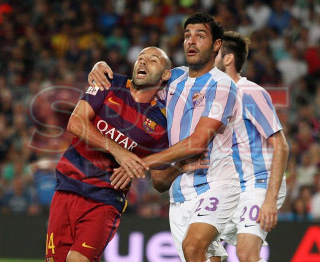 FC Barcelona 1 VS Málaga CF 0