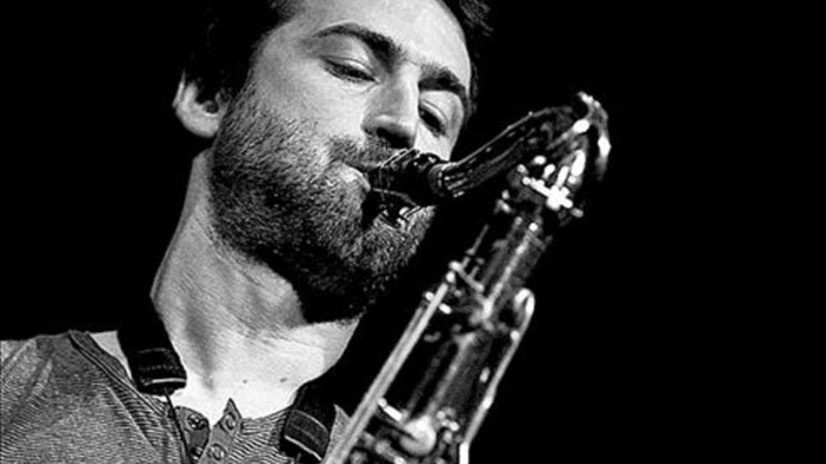 El saxofonista navarro Miguel Fernández.