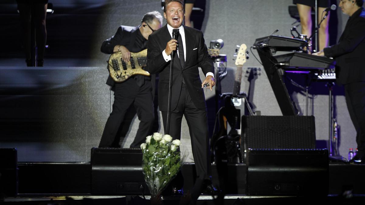 Concierto de Luis Miguel, en una imagen de archivo.