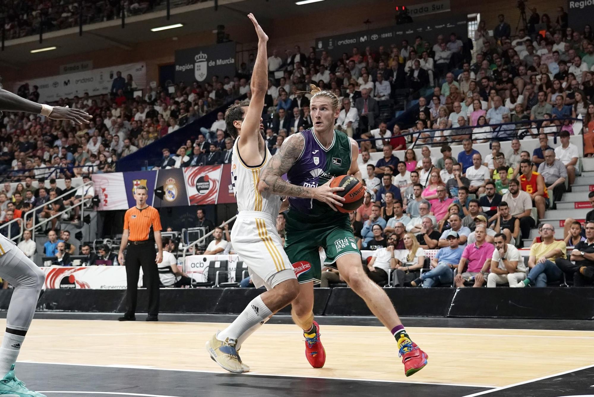 Unicaja - Madrid, final de la Supercopa Endesa 2023