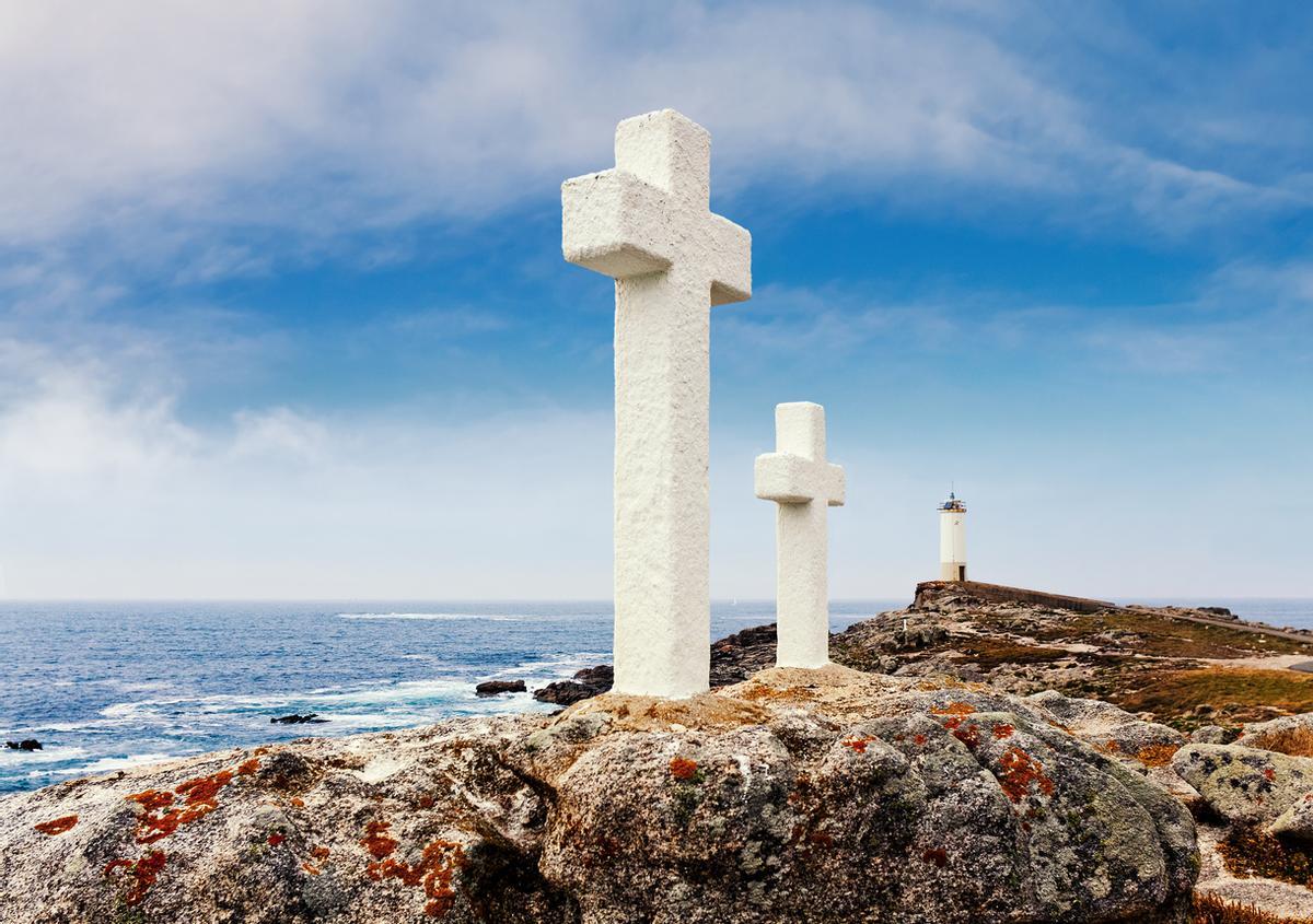 El homenaje a los percebeiros en Punta do Roncudo