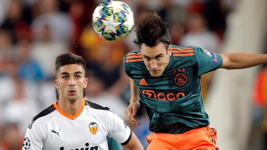 Valencia - Ajax, en directo