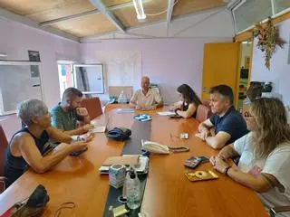 Bueu cierra el agua en las playas y restringe baldeos y riegos por la alerta de sequía