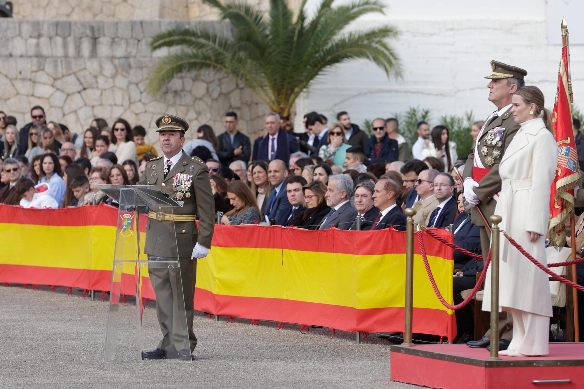 Las imágenes del acto militar para celebrar la patrona de la infantería, la Inmaculada Comcepción