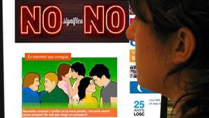 Web sobre educación sexual.