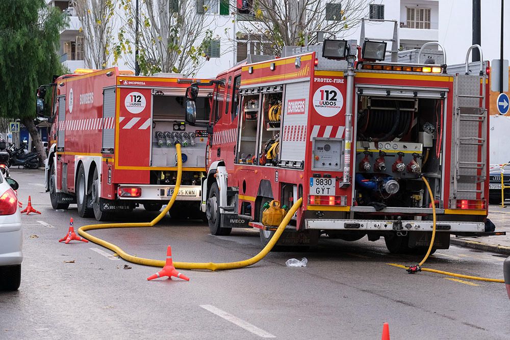 Incendio en los Juzgados de Ibiza