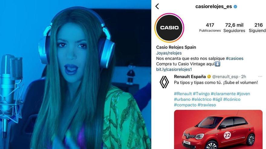 Casio, Twingo y todas las marcas que han reaccionado a la nueva canción de Shakira