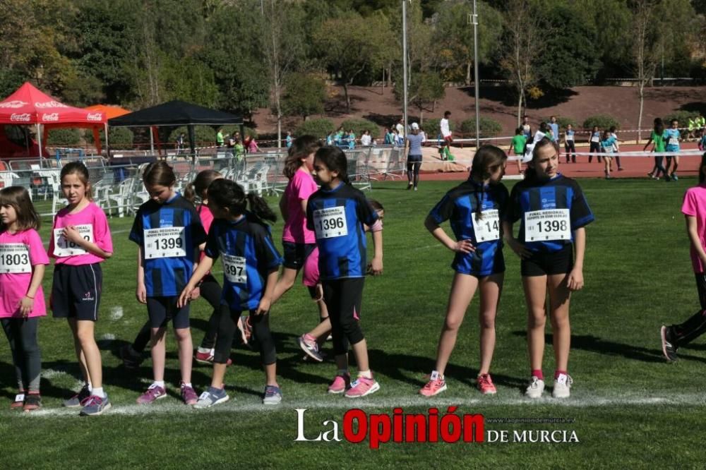 Final Cross Escolar de Lorca: Benjamin femenino