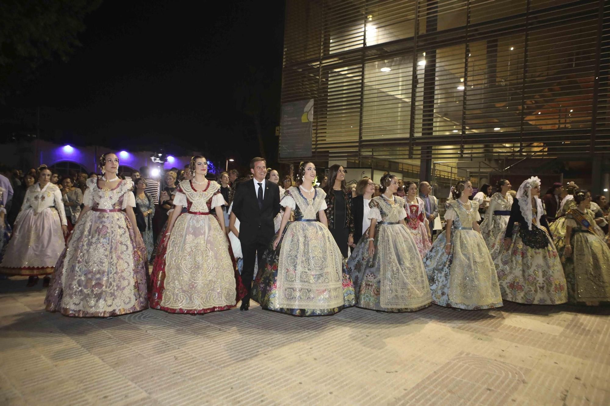 Así fueron las presentaciones de las falleras mayores de Xàtiva