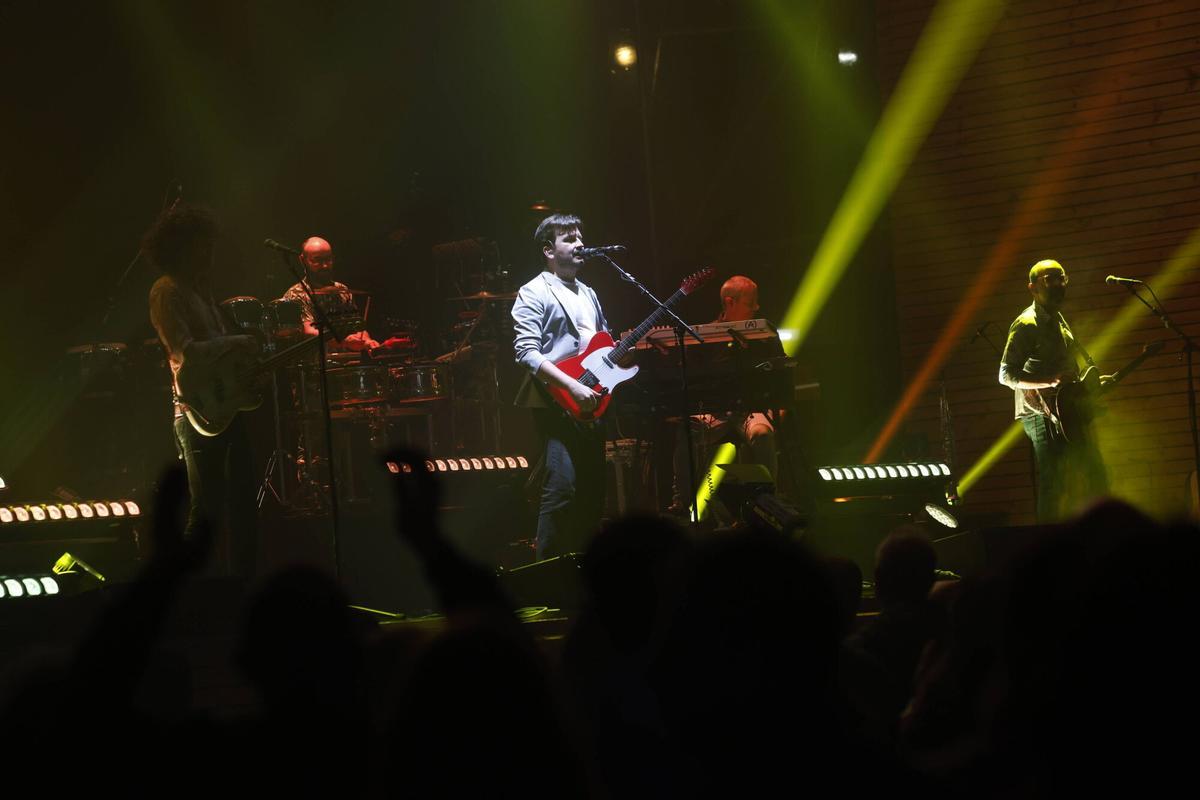 Un momento del recital.