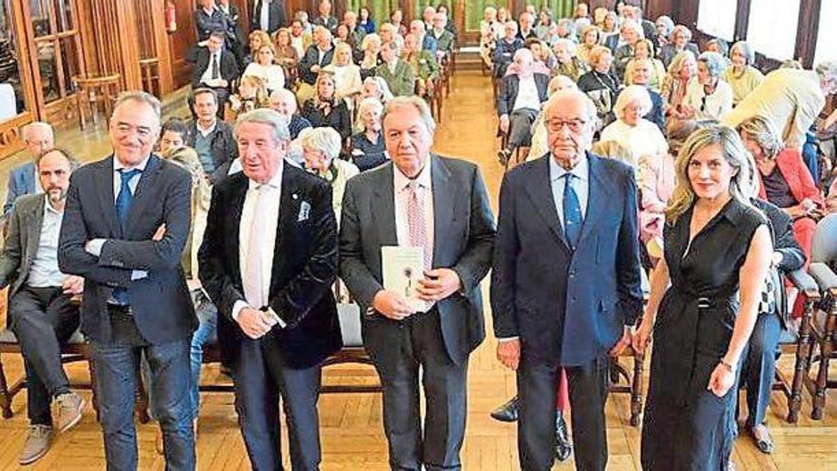 Imagen de la presentación del libro.