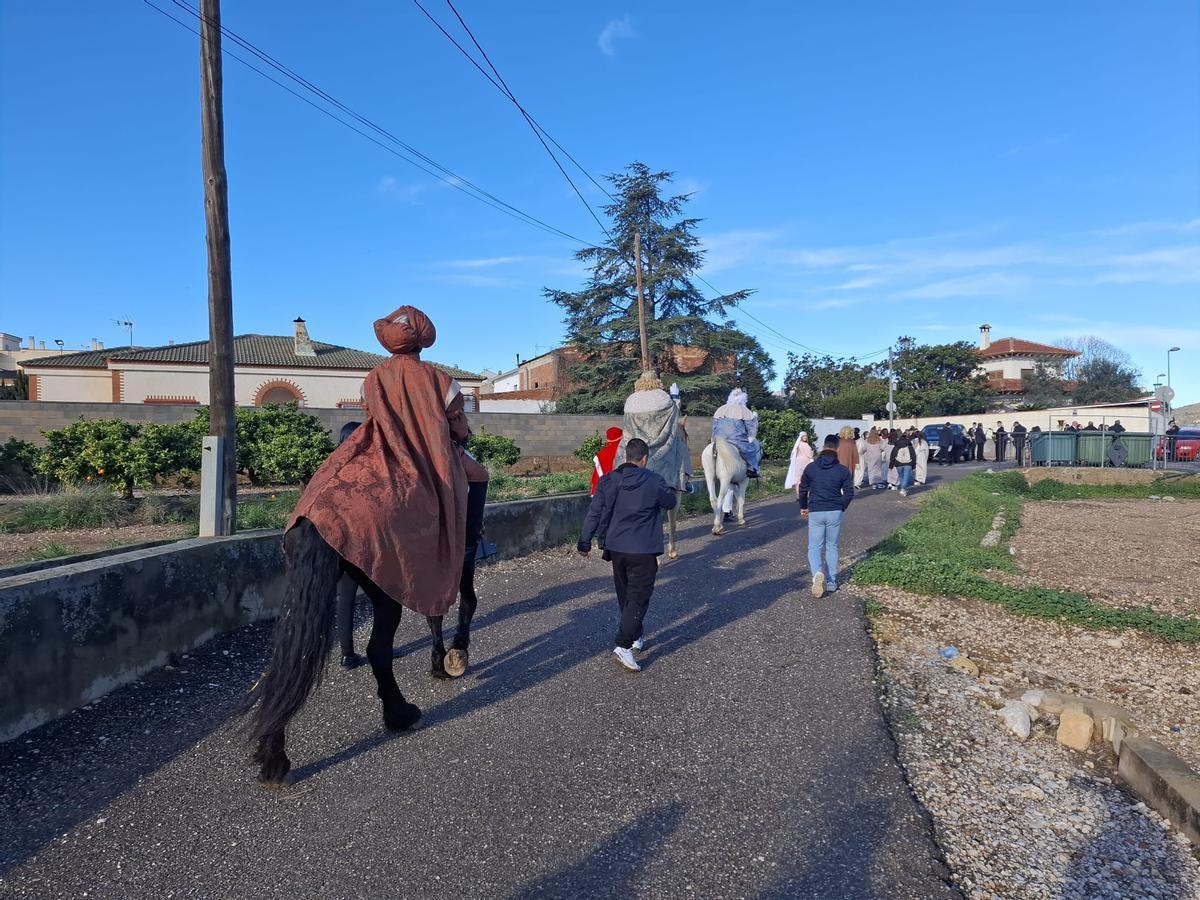 Así ha sido la cabalgata de Real, el único que pueblo de la Ribera que tiene la tradición de celebrarla el día 6