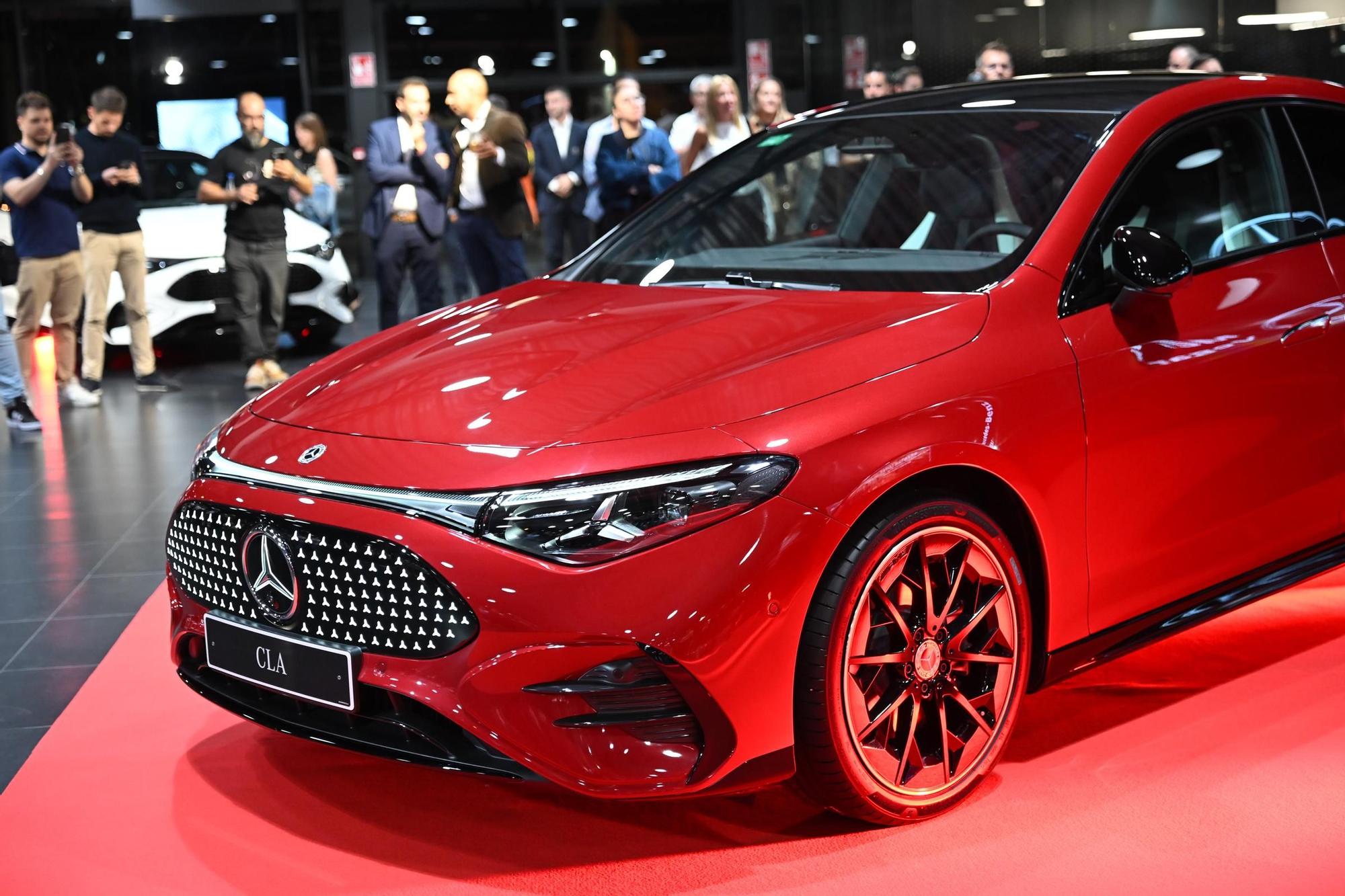 Así es el nuevo CLA presentado en Mercedes Vegar Elche