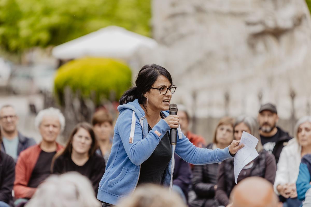 Parlament d'Anna Gabriel, que tanca la llista de Fem Poble