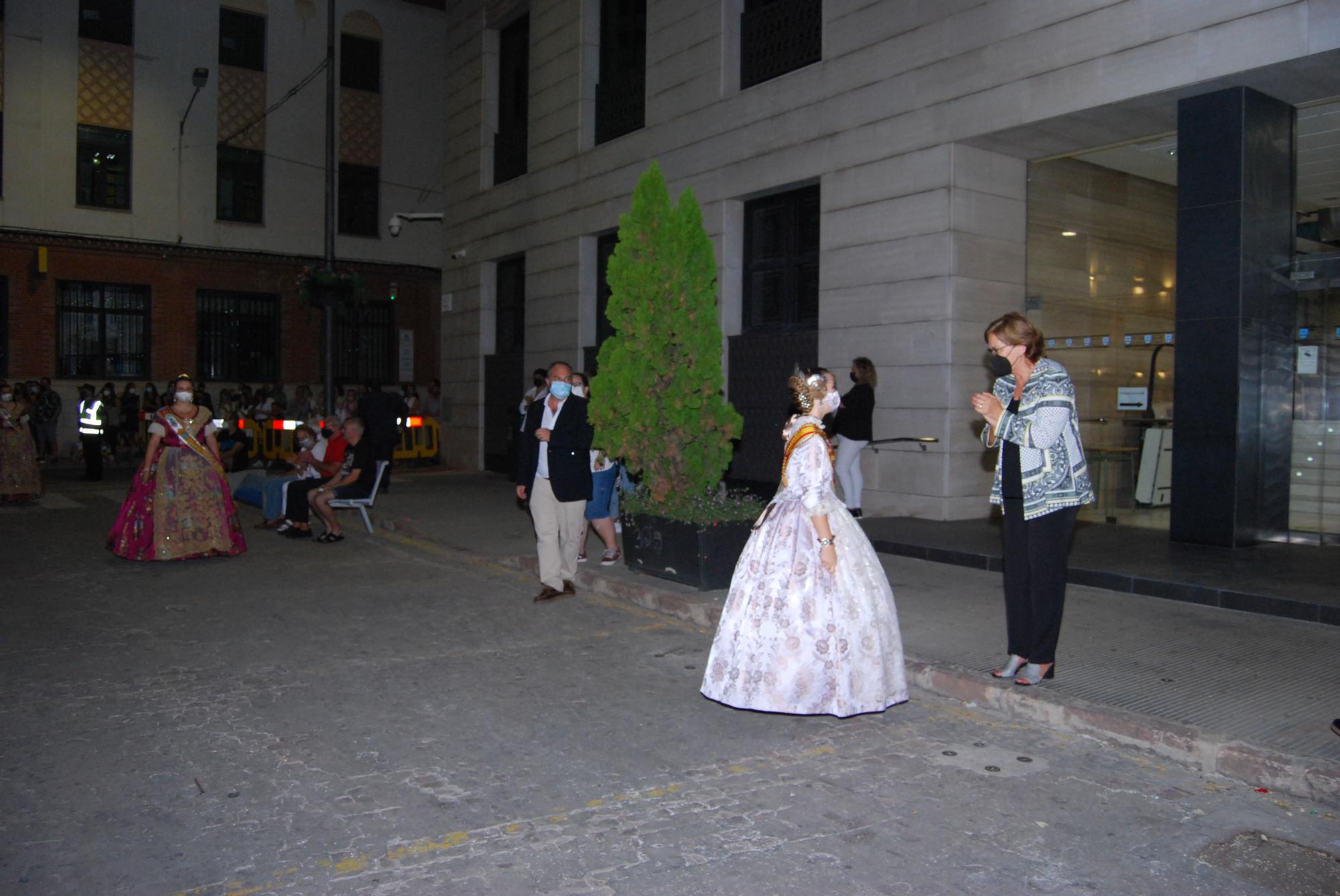 Acto de inauguración de las fiestas josefinas que se celebran del 8 al 12 de octubre en Burriana