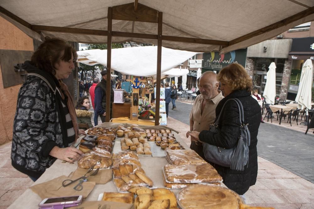 Mercado tradicional en Gascona